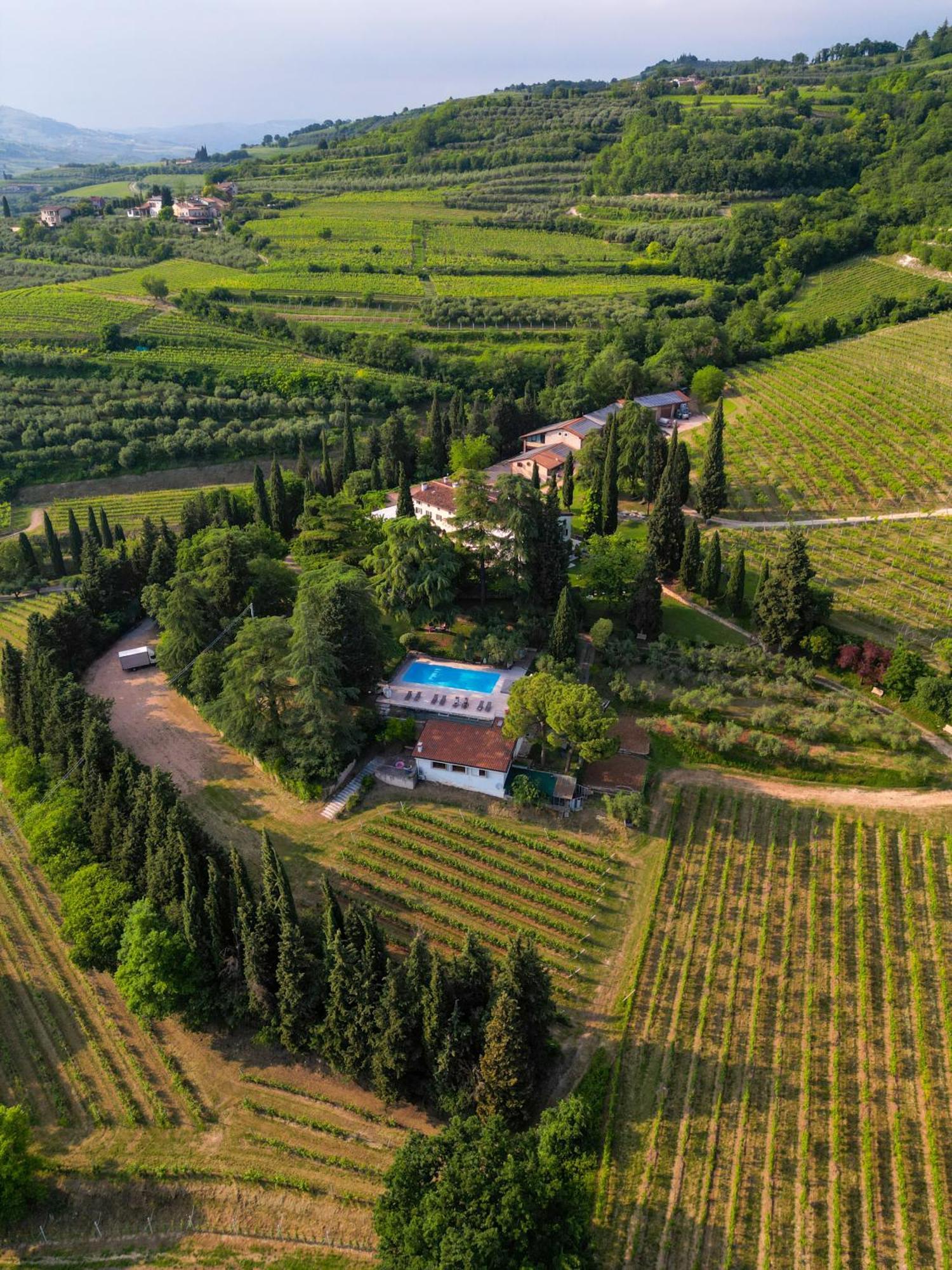 Massimago Wine Relais Villa Mezzane di Sotto ภายนอก รูปภาพ
